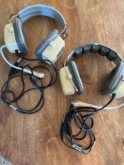 TELEX EBM-1410 Aviation Headsets (2)