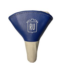 Rare  1950s ~1960s Royce Union Branded Incomplete Blue & White Bicycle Seat