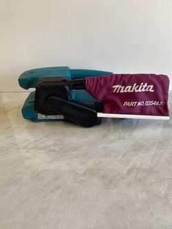 Makita 9910 Electric Belt Sander With Dust Bag