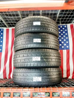 4 Used Matching Tires Size: 275/60R20 116T XL General Grabber HTS 60  All Season Truck & SUV 275 60 20 Highway All-Season