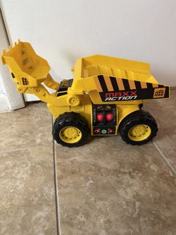 Excavator and Dump Truck, Construction Truck Toy