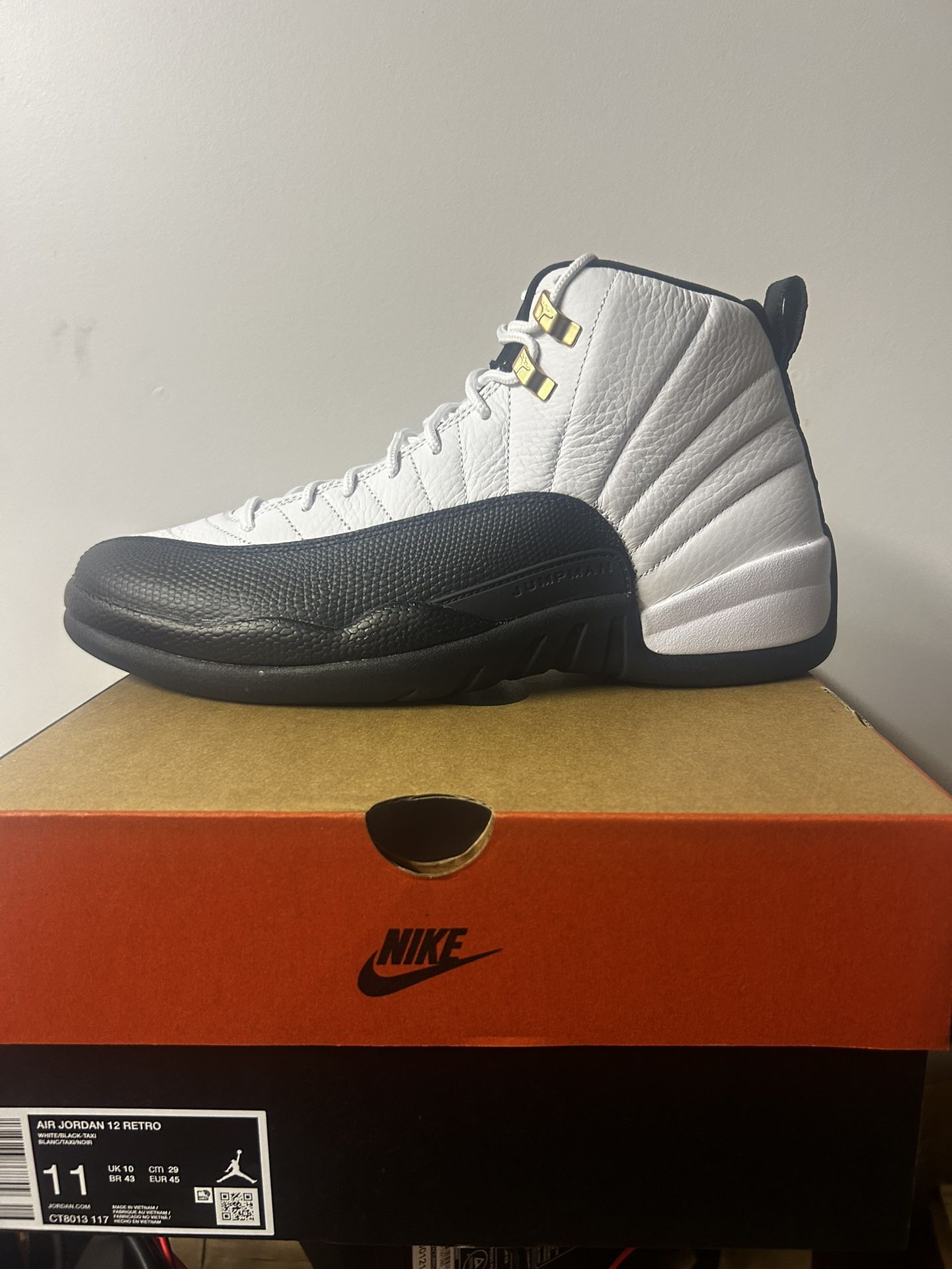 Jordan 12 Retro “Taxi” 11M