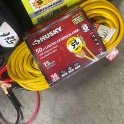 Husky 50’ Lighted Extension Cord