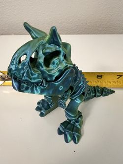 Dinosaur, Flexible, Realistic 3D Printed, Desk Funny Decor.