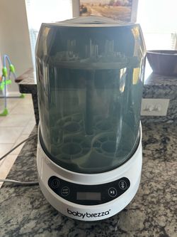 Baby brezza bottle washer and sterilizer