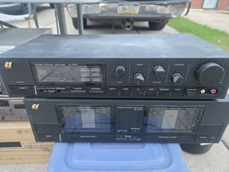 Sansui C-1000 & B-3000 Stereo Amplifier Pair