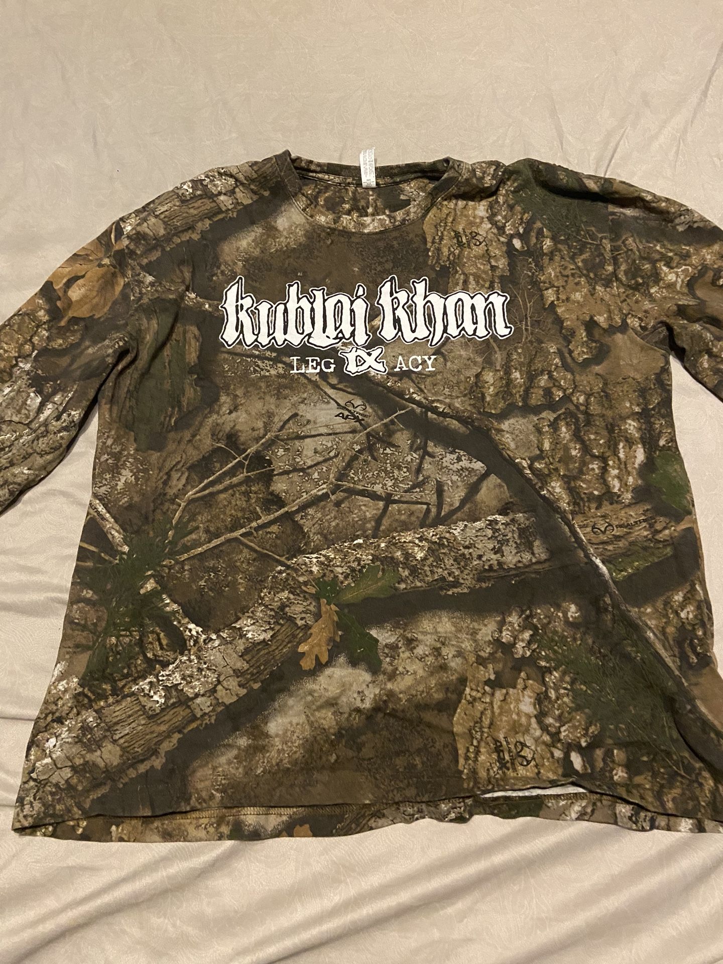 kublai khan tx long sleeve camo 