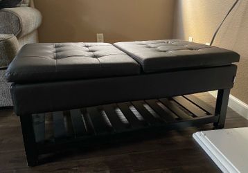 Black Ottoman