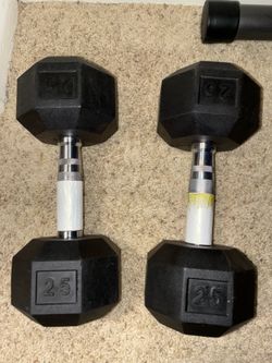 25 pound dumbbells