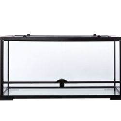 * READ DESCRIPTION* 40 GALLON FRONT AND TOP OPENING TERRARIUM  *READ DESCRIPTION*