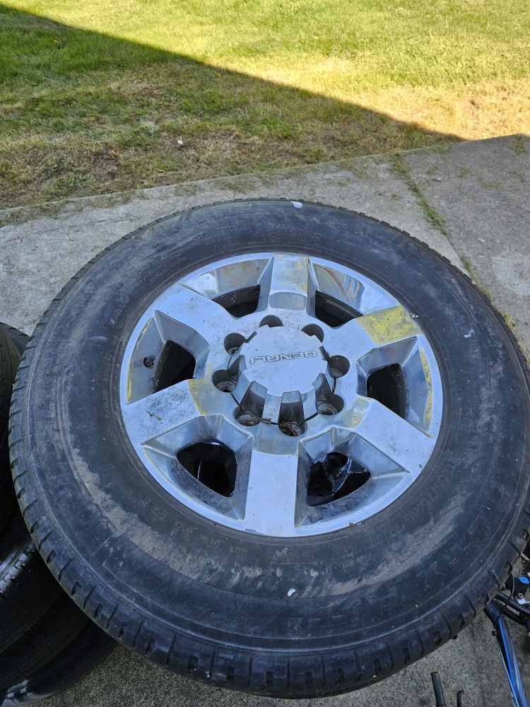 265/70/r18 Gmc Chevy Rims Tires
