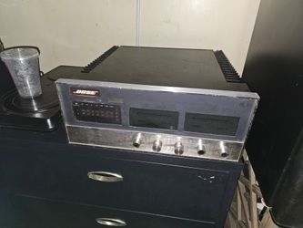 Bose 1801 high five system amplifier if you know anything  about amp this is a beast  and its vintage