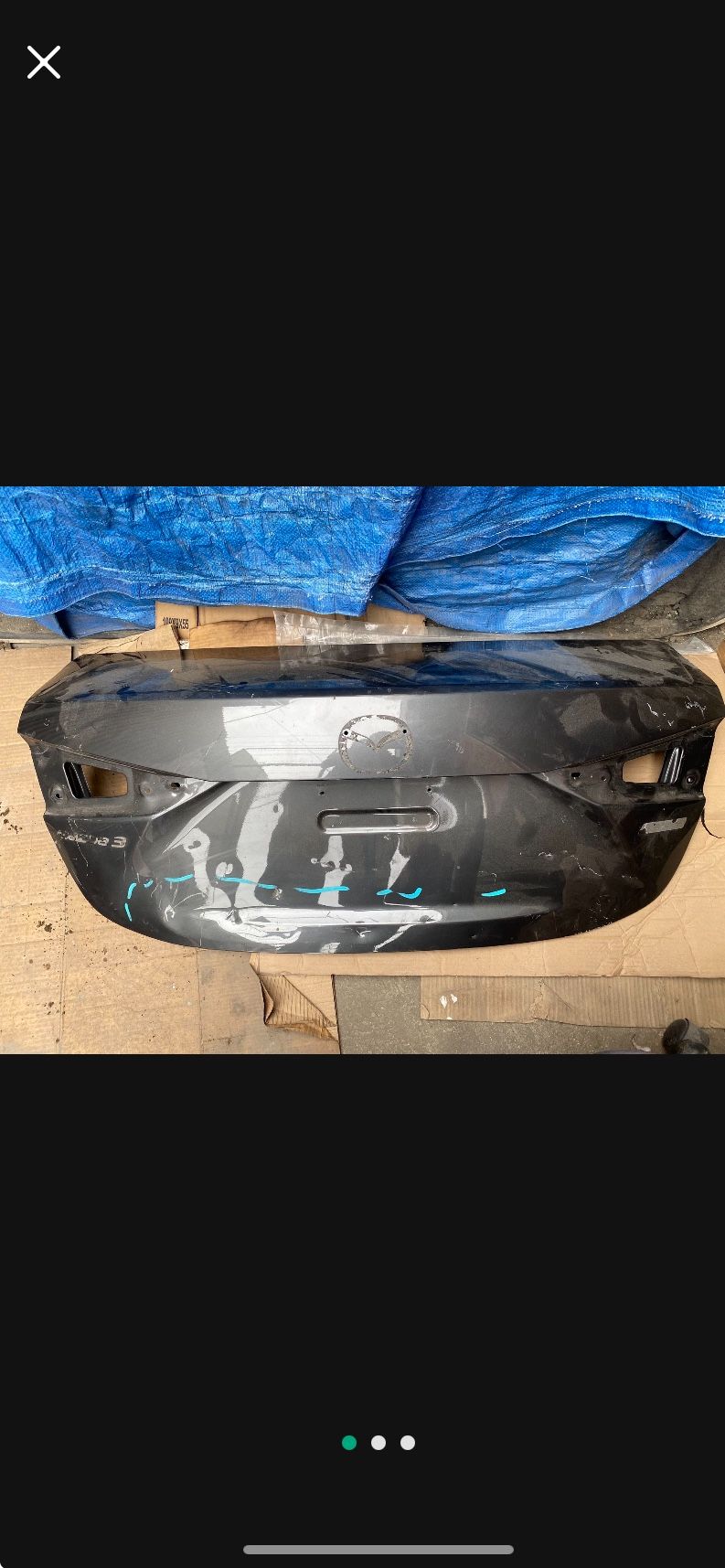 Mazda 3 Trunk lid 14to18