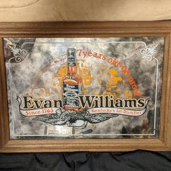  Evan Williams bar mirror