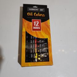 Oil Paints .04oz X 12 (NEW) NOT OPENED 