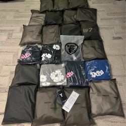 Essentials Hoodies And Sweats, Hellstar Sweats , Sp5der Sweats, Denim Tears, YSL Cologne