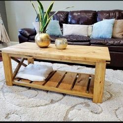 Farmhouse, barn wood coffee table