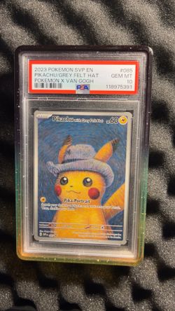 Pokemon: Psa 10 Pikachu Van gogh