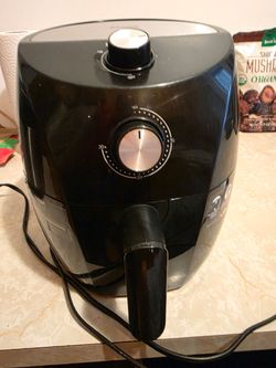 Bella - Pro Series 3.5qt Air Fryer - Black With Stainless Steel Accents