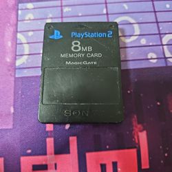 Playstation 2 8mb Memory Card