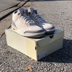 Nike Air Jordan 3 Retro Muslin Size 11 Brand New