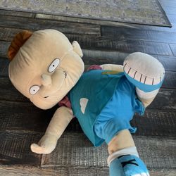 Giant Phil Plush From The Rugrats Nickelodeon 90s Cartoon 2002 Nanco Viacom