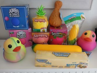 Viral Squishys 🍍🍌🍑🌽🍗🧈🐤🐥