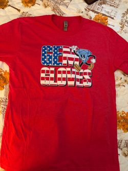 Gem Gloves Red Graphic T-Shirt