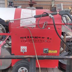 Hot Pressure Washer And Stemear