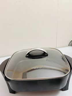 Presto Electric Skillet with Glass Lid