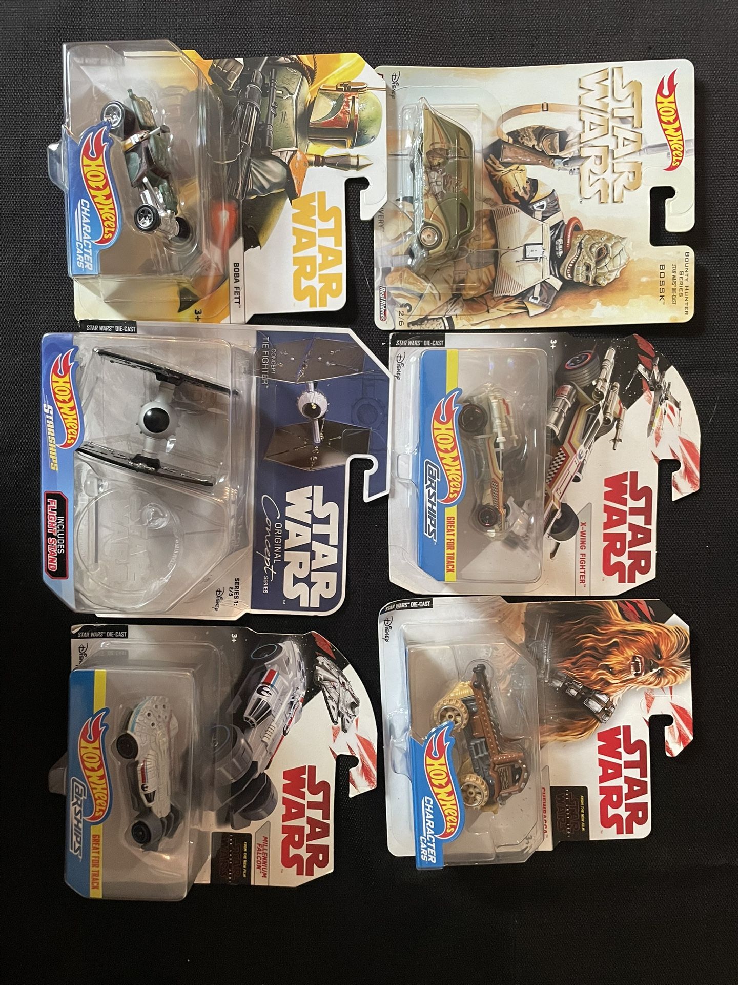 Star Wars hot wheels