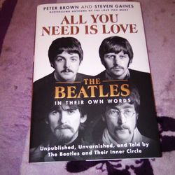 THE BEATLES NEW BOOK ALL YOU NEED IS LOVE
