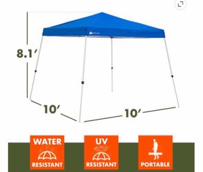 10x10 canopy