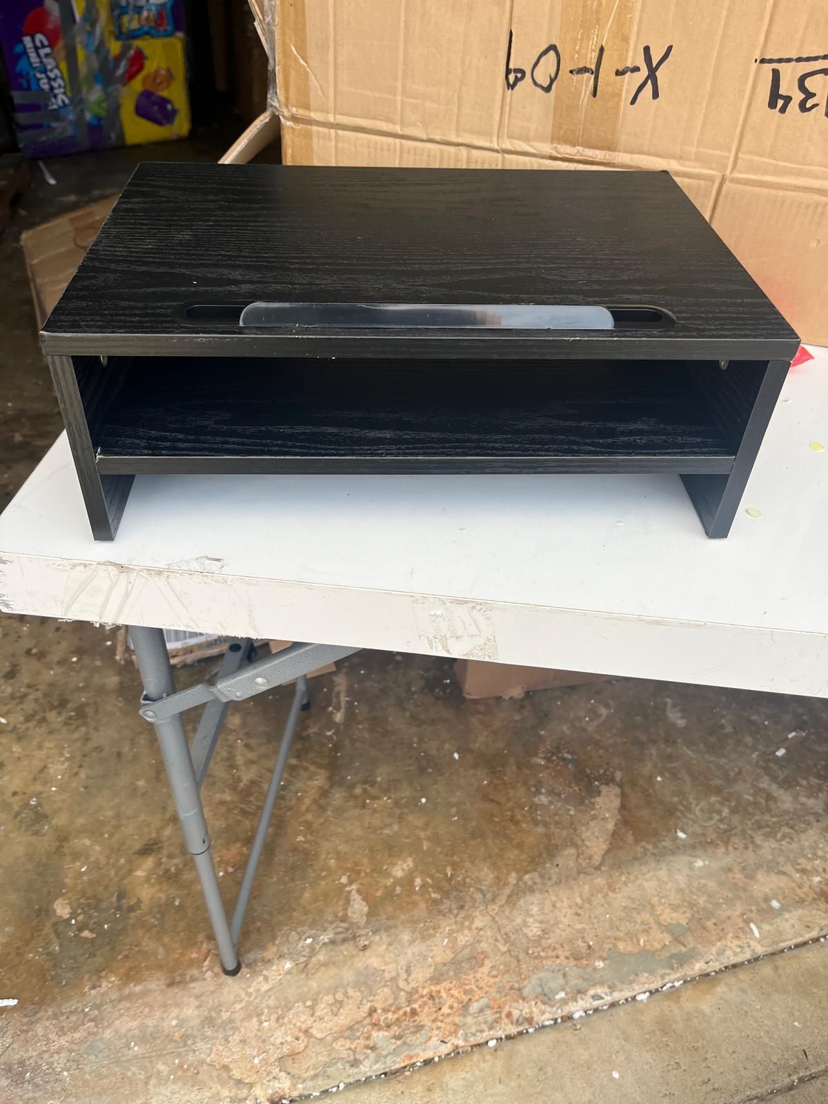 Several Style Computer Monitor Risers Or Desk Stands