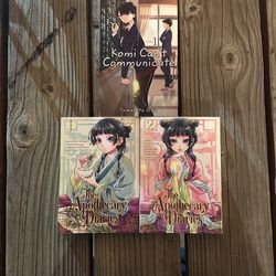 The Apothecary Diaries 1-2 & Komi Can’t Communicate 1