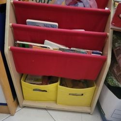 Kid Book Shelf WITH books