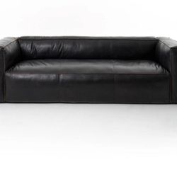 NOLITA 99” Sofa – Four Hands Leather Couch  