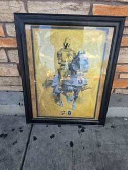 Framed Golden Knights poster Limited! /2020
