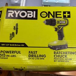 Ryobi Drill Set