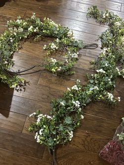 Wedding Garland 6ft x 2 gorgeous , add flowers for fuller look