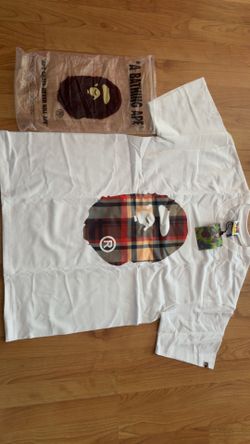 white bape shirt pickup only aurora