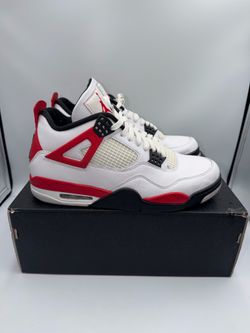 🔥 Air Jordan 4 Retro “Red Cement” – Men’s Shoe Size 11