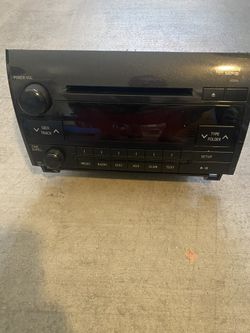 Toyota Tundra Radio