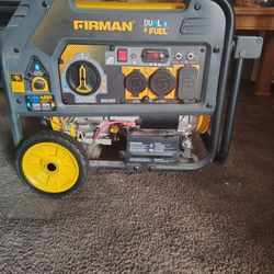Firman Duel Fuel Generator 5.0 Gal