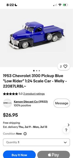 Low Rider ‘53 Chevy 3100 pickup