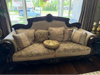 Couches and 3 table set