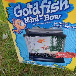 Goldfish Or Beta New 2.5 Aquarium 