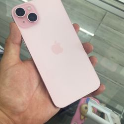 Pink iPhone 15 Plus Unlocked. Cash Or $10 Down W Approval 