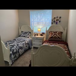 2pc Twin Frame Bed 