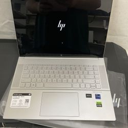Hp envy 16-h1023dx I9 core laptop and charger in factory box
